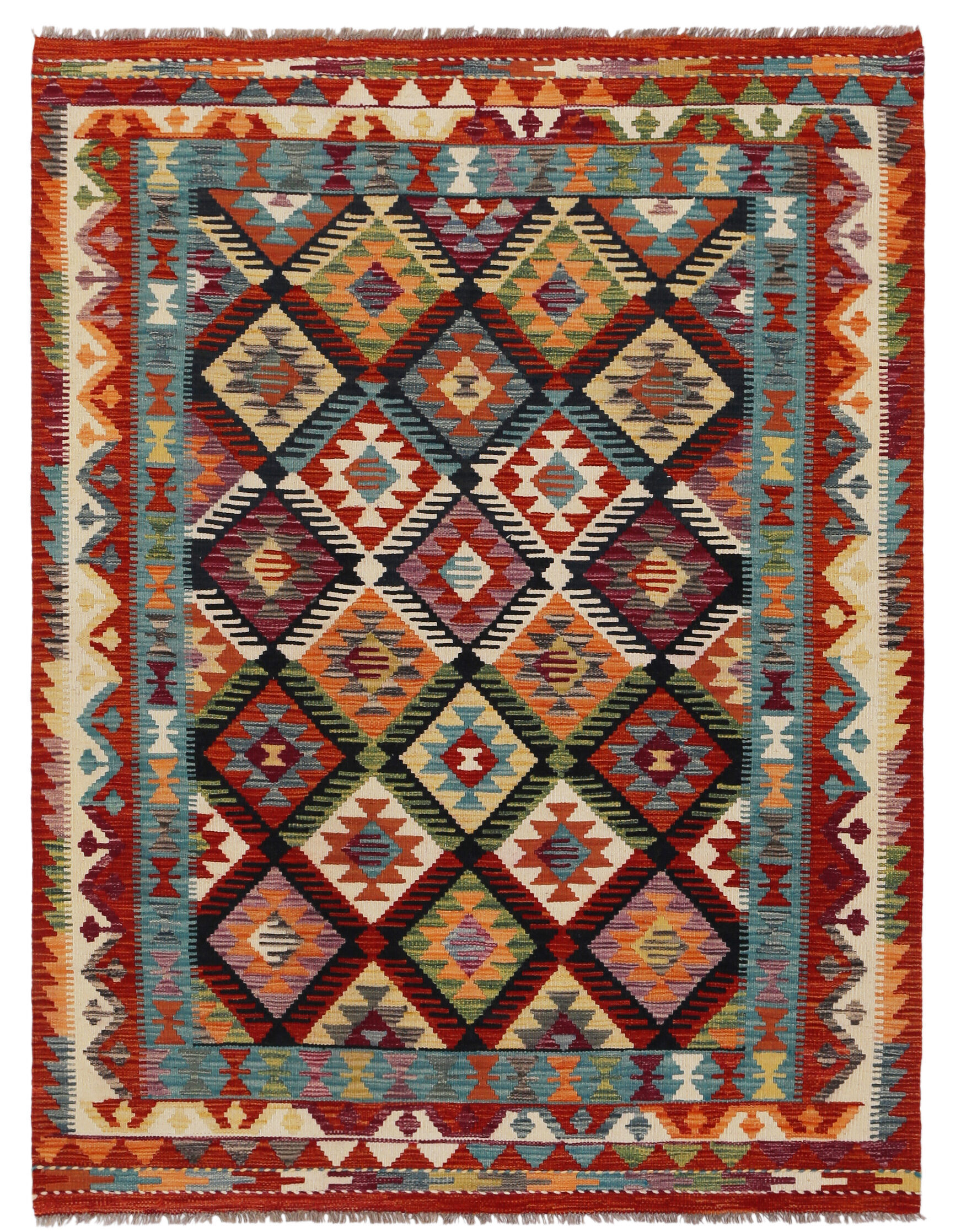 Miamana Killim 6'7" X 4'11" - Image 3