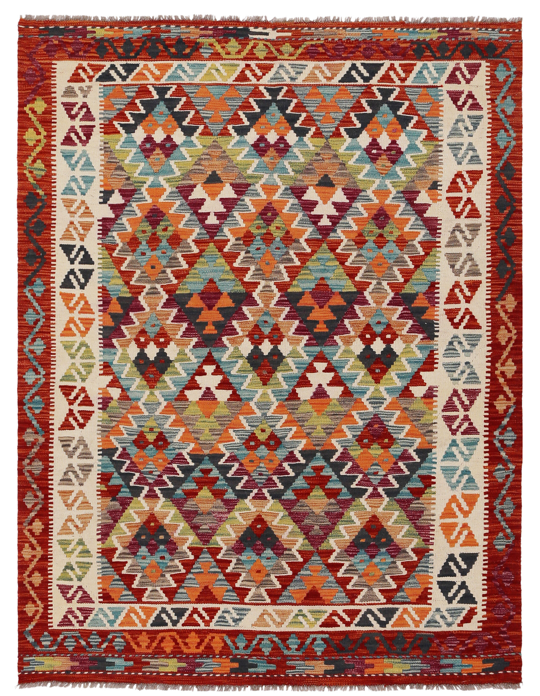 Miamana Killim 6'7" X 5'1" - Image 3