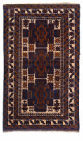 Tribal Baloch Rugs 4'5" X 2'7"