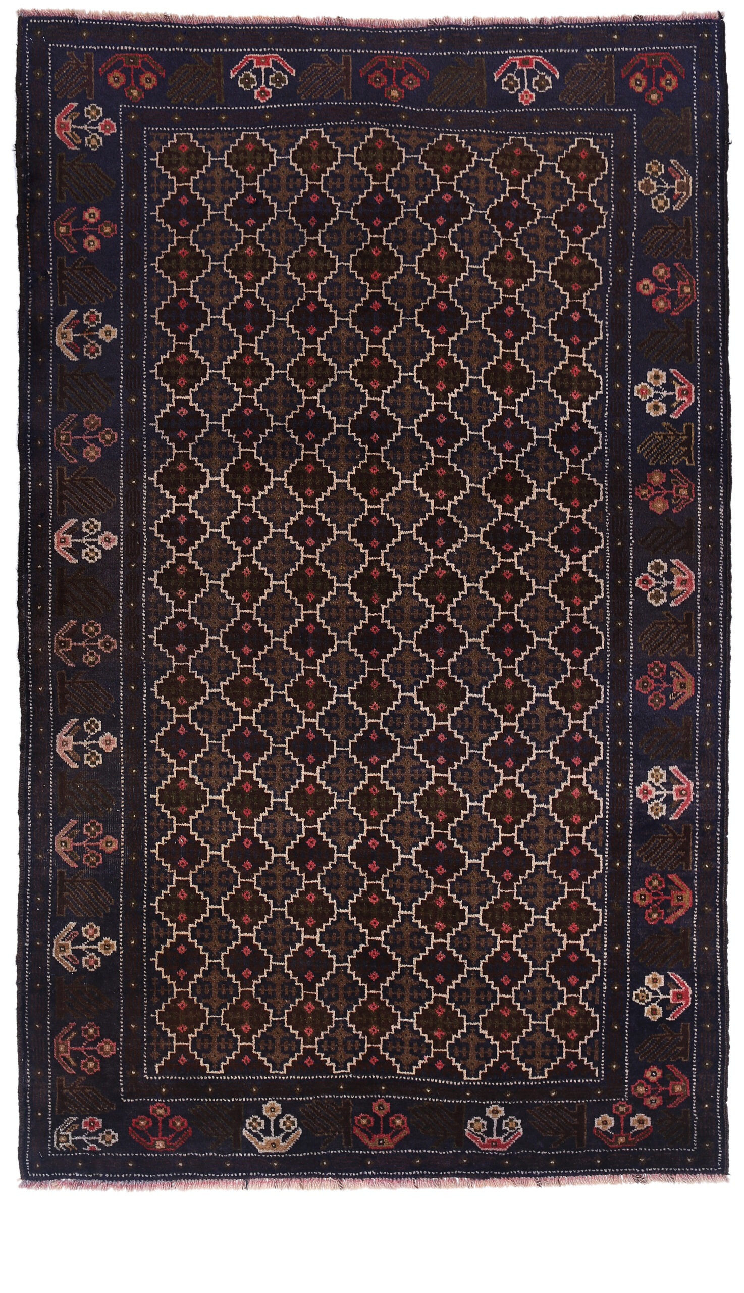 Tribal Baloch Rugs 6'2" X 3'8" - Image 3