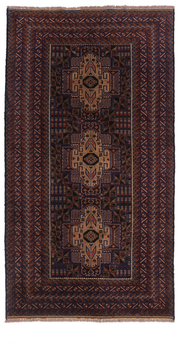 Tribal Baloch Rugs 7' X 3'8"