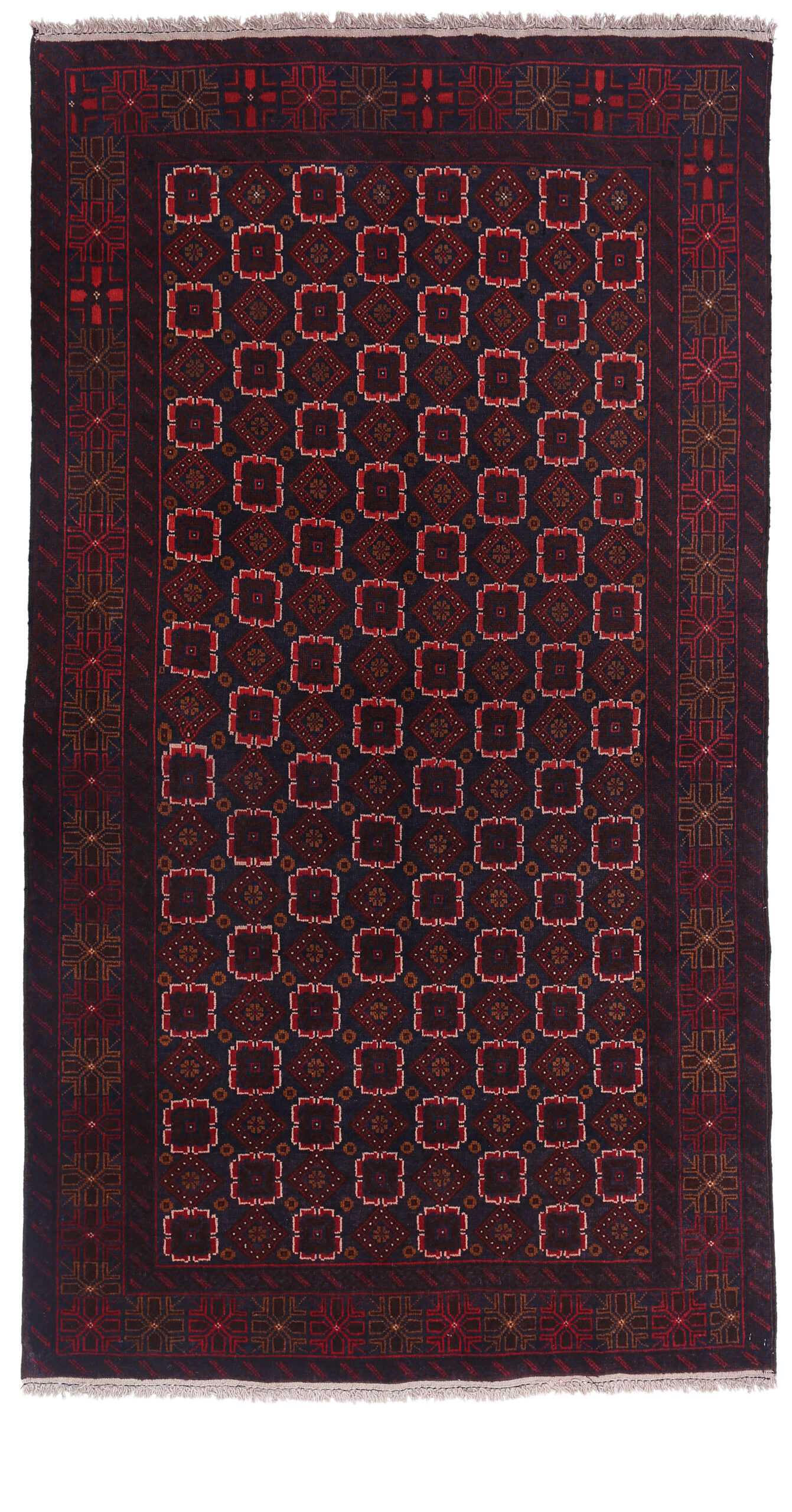Tribal Baloch Rugs 6'7" X 3'6" - Image 3