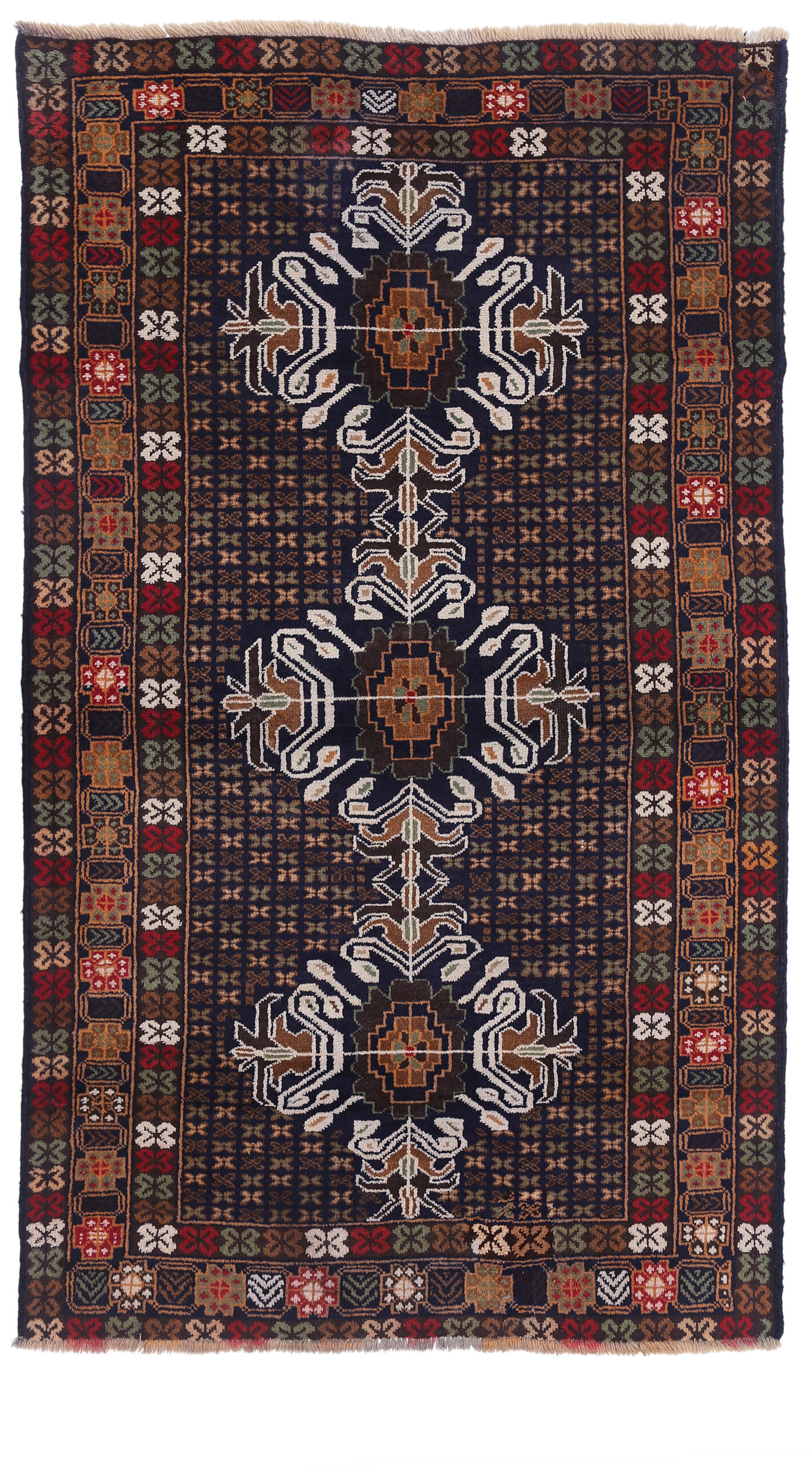 Tribal Baloch Rugs 6'4" X 3'7" - Image 3