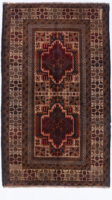 Tribal Baloch Rugs 4'8" X 2'9"