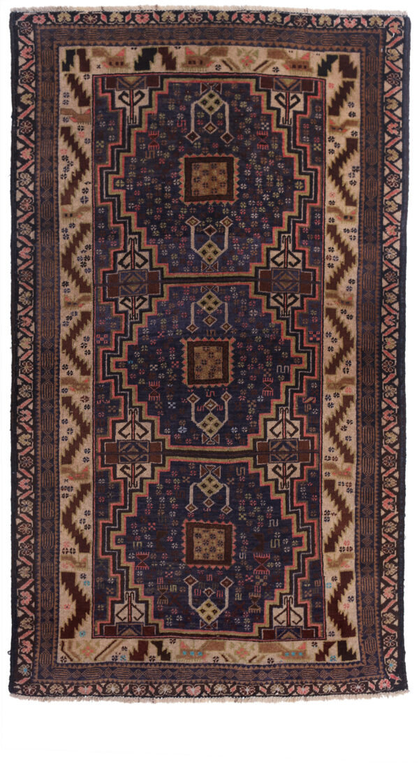 Tribal Baloch Rugs 6' X 3'4"