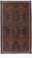 Tribal Baloch Rugs 6'1" X 3'6"