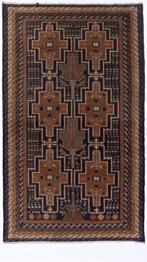 Tribal Baloch Rugs 6'1" X 3'6"