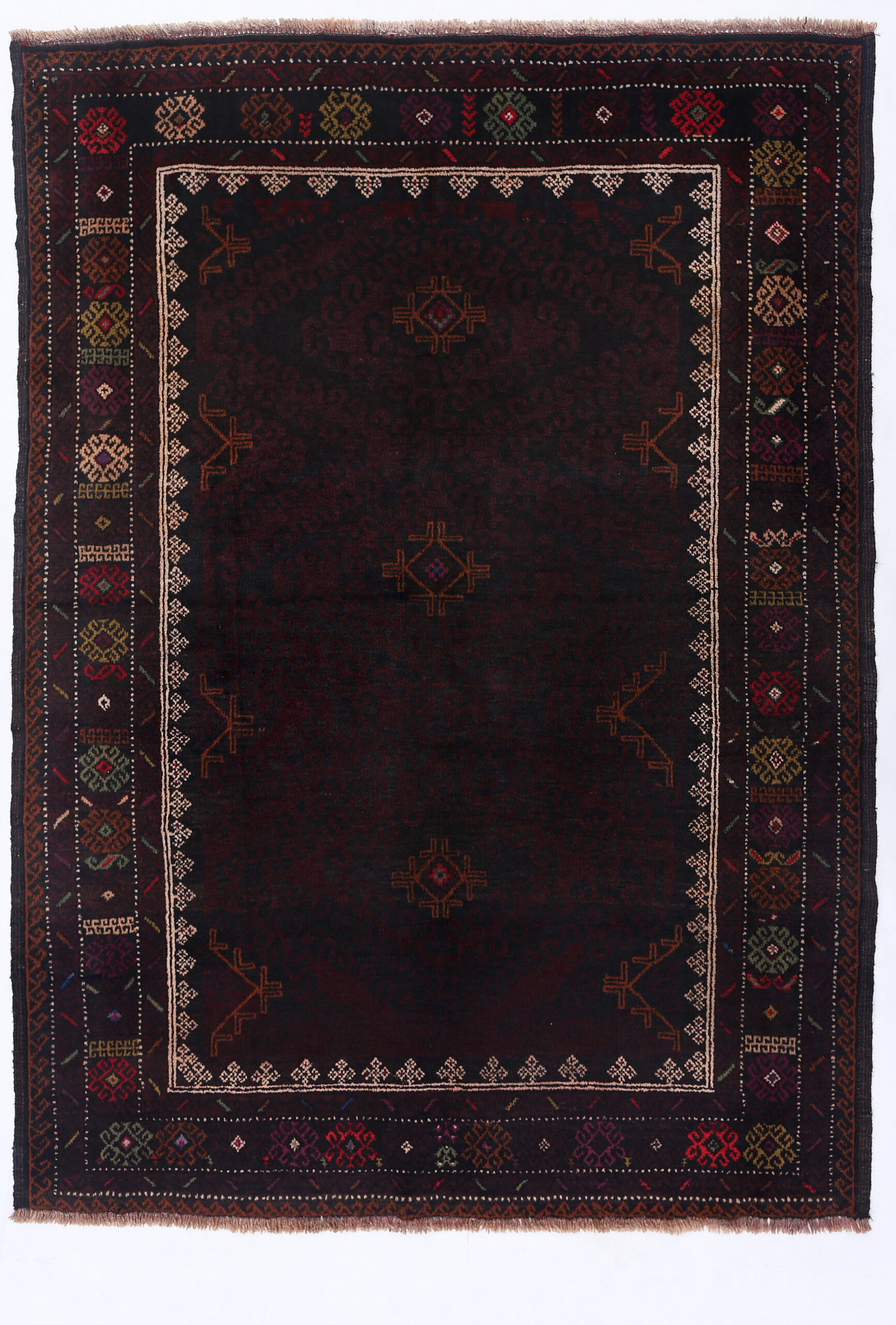Tribal Baloch Rugs 6' X 4'7" - Image 3