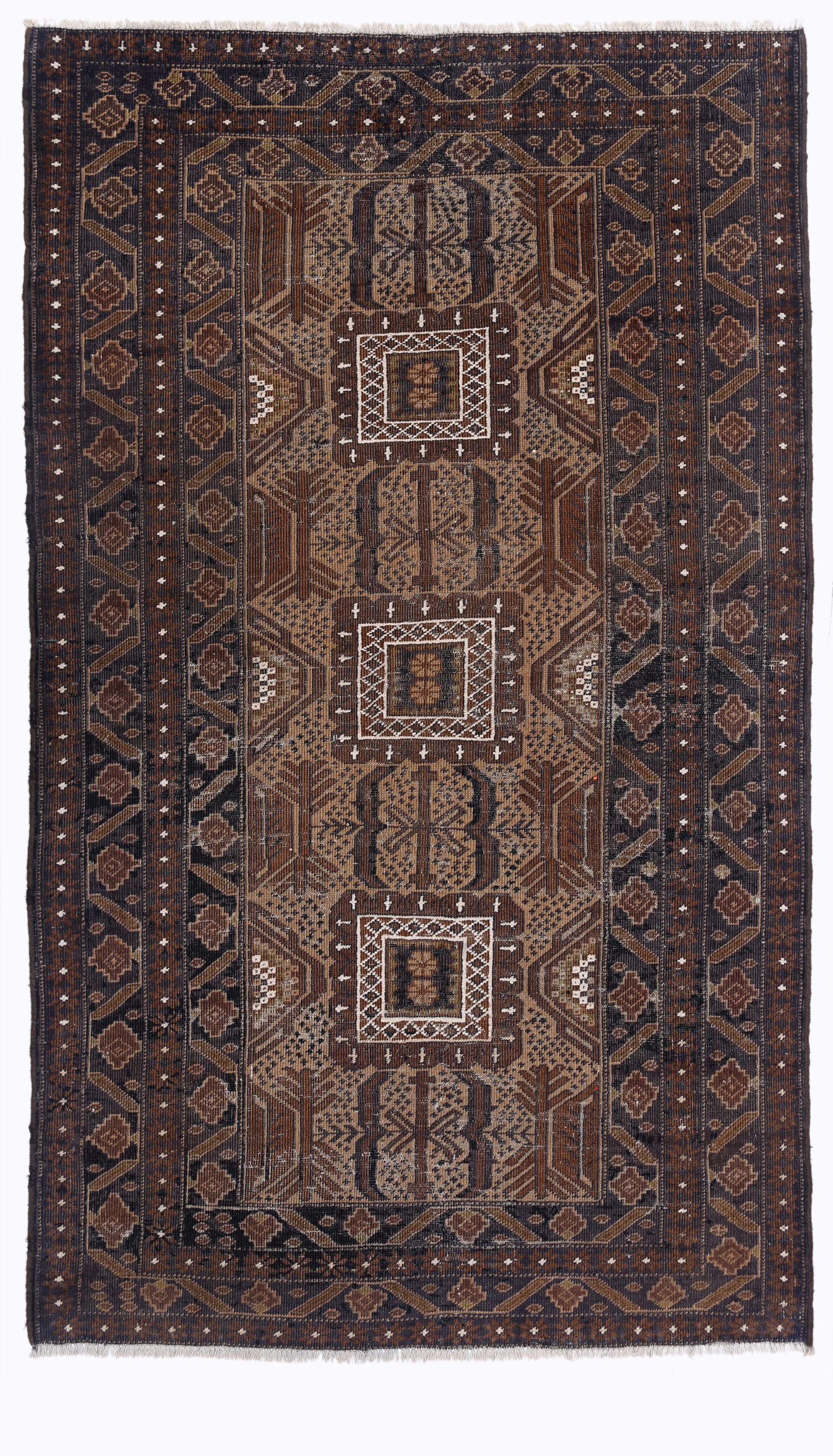 Tribal Baloch Rugs 6'2" X 3'7" - Image 3