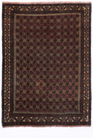 Tribal Baloch Rugs 6' X 4'5"