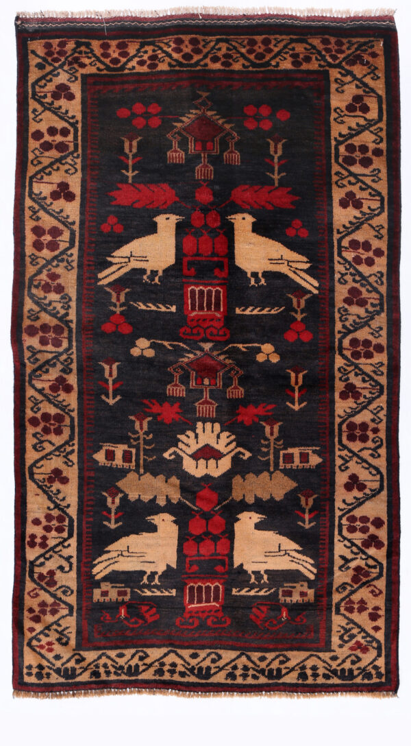 Tribal Baloch Rugs 5' X 2'9"