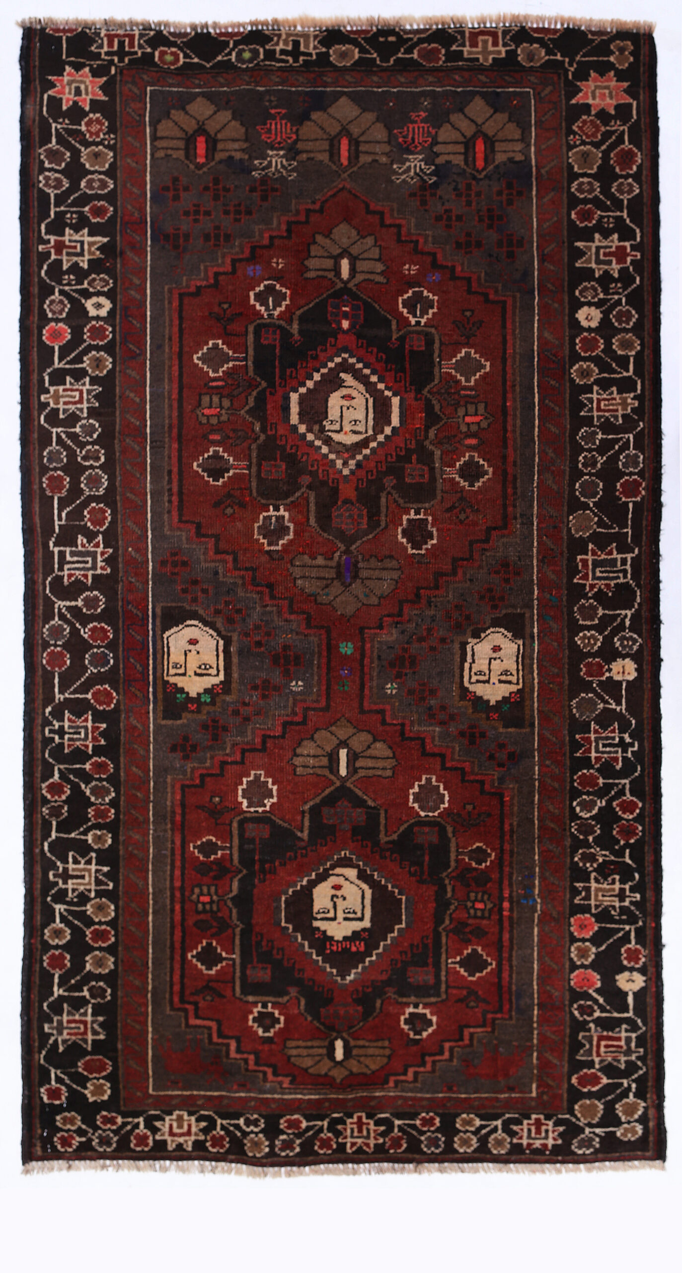 Tribal Baloch Rugs 6' X 3'5" - Image 3