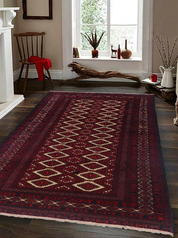 Tribal Baloch Rugs 5'5" X 2'5"