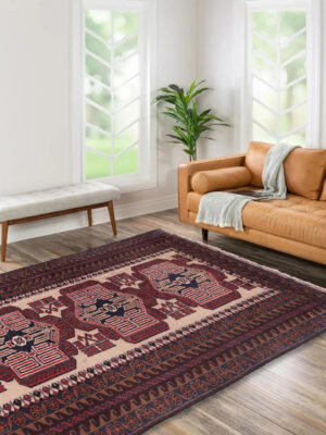 Tribal Baloch Rugs 6'6" X 3'4"