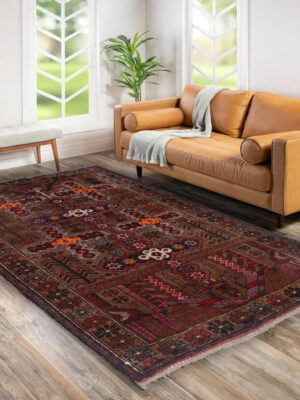 Tribal Baloch Rugs 4'9" X 3"