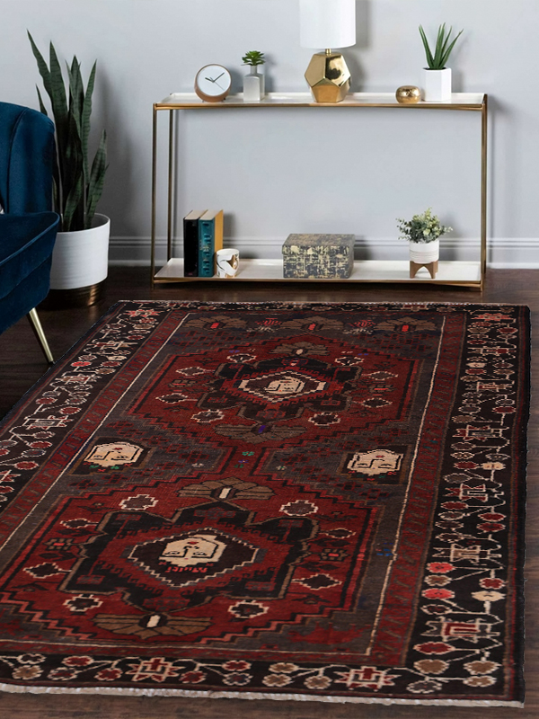 Tribal Baloch Rugs 6' X 3'5" - Image 2