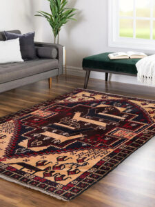 Tribal Baloch Rugs 4'8" X 3'1"