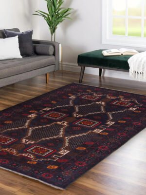 Tribal Baloch Rugs 6'3" X 3'5"