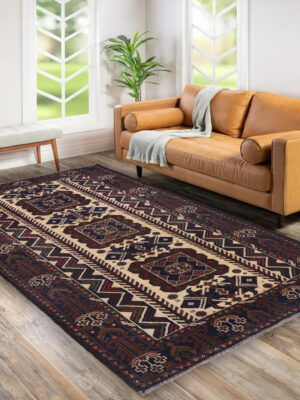 Tribal Baloch Rugs 6'4" X 3'6"