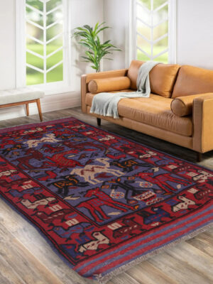 Tribal Baloch Rugs 5' X 3'