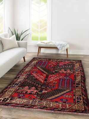 Tribal Baloch Rugs 4'6" X 3'3"
