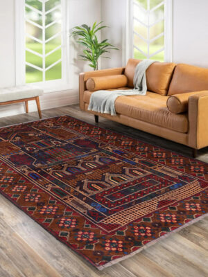 Tribal Baloch Rugs 5' X 3'3"